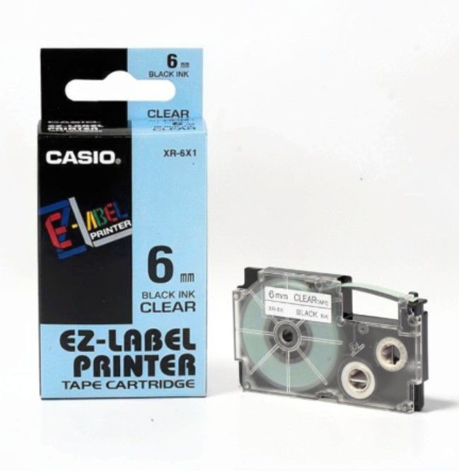 Others *CASIO EZ-LABEL TAPE 6MM BLUE