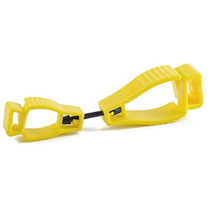 Others *CLIP, ALPINA GLOVE CLIP HOLDER (FLUORESCNET YELLOW ORANGE)