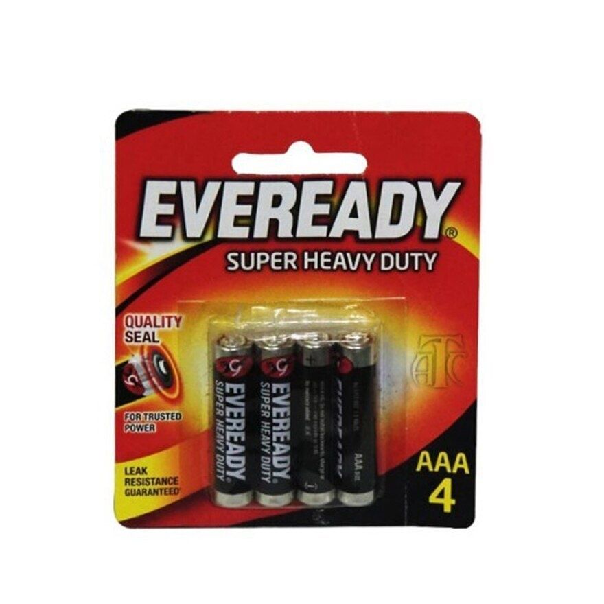 QP Eveready Battery AAA Heavy Duty 1012BP4M (4's )