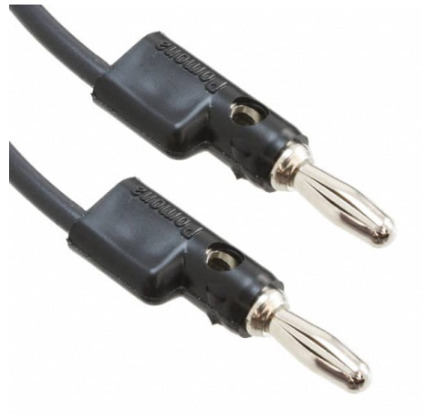 Fluke PATCH B-24-0 Banana Plug Patch Cord (black)