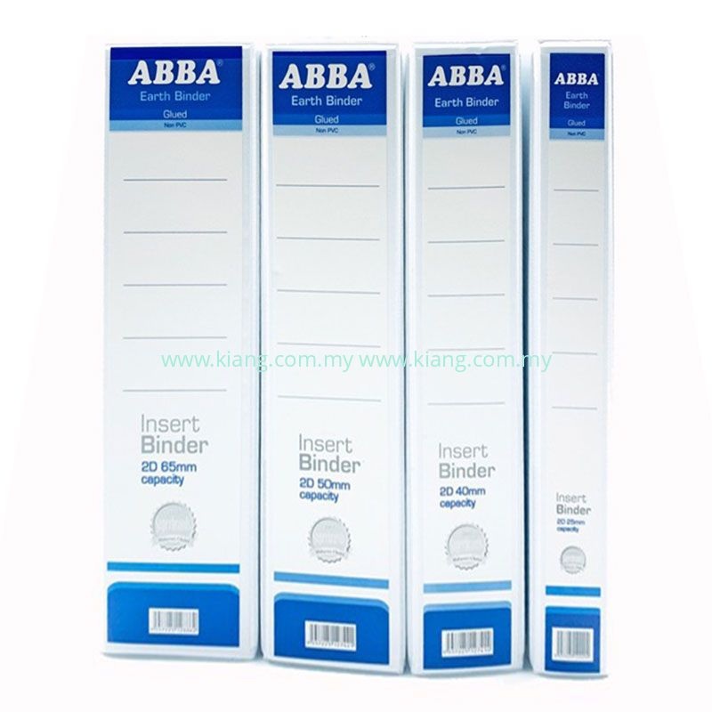 ABBA 2D Ring File 25/40/50/65mm