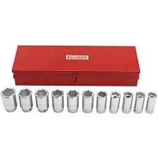 Others *PROTO J55108 Socket Set 3/4 Inch Drive Chrome 12 Pc