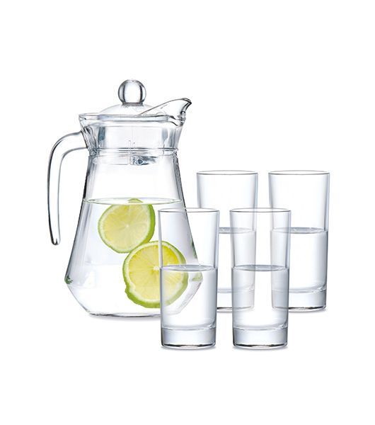 LUMINARC DRINKING GLASS WITH JUG