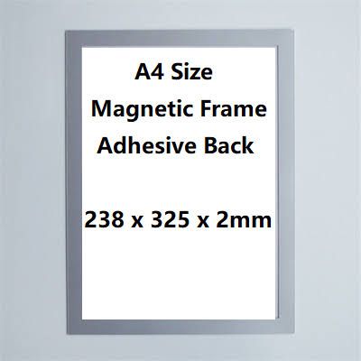 Others *A4 Size Magnetic Display Board Frame Photo Poster Certificate Frame Holder