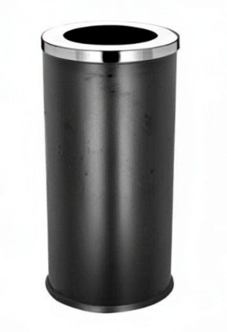 VIP POWDER COATED ROUND BIN C/W OPEN TOP (SS107B‐3IN1)
