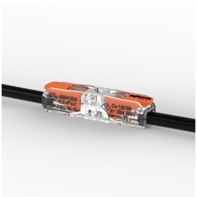 Wago 221-2411 Compact Inline Lever Connector
