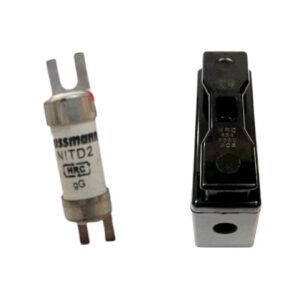 PLK 520FW 500V/20A FRONT WIRING FUSE HOLDER AND FUSE - 2A