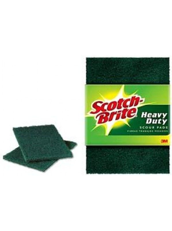 3M SCOTCH-BRITE SCOURING PAD WITH SPONGE (1X3)