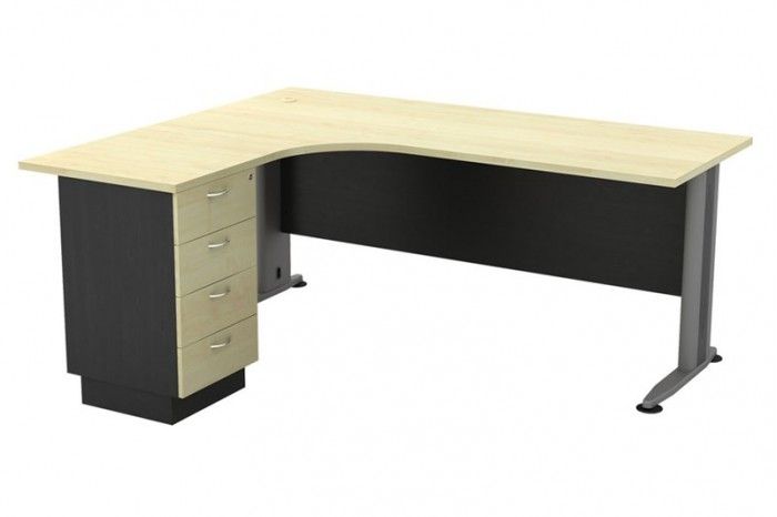 QP Superior Compact Table GL1815 L/R 1800x700x1500x600x750mm