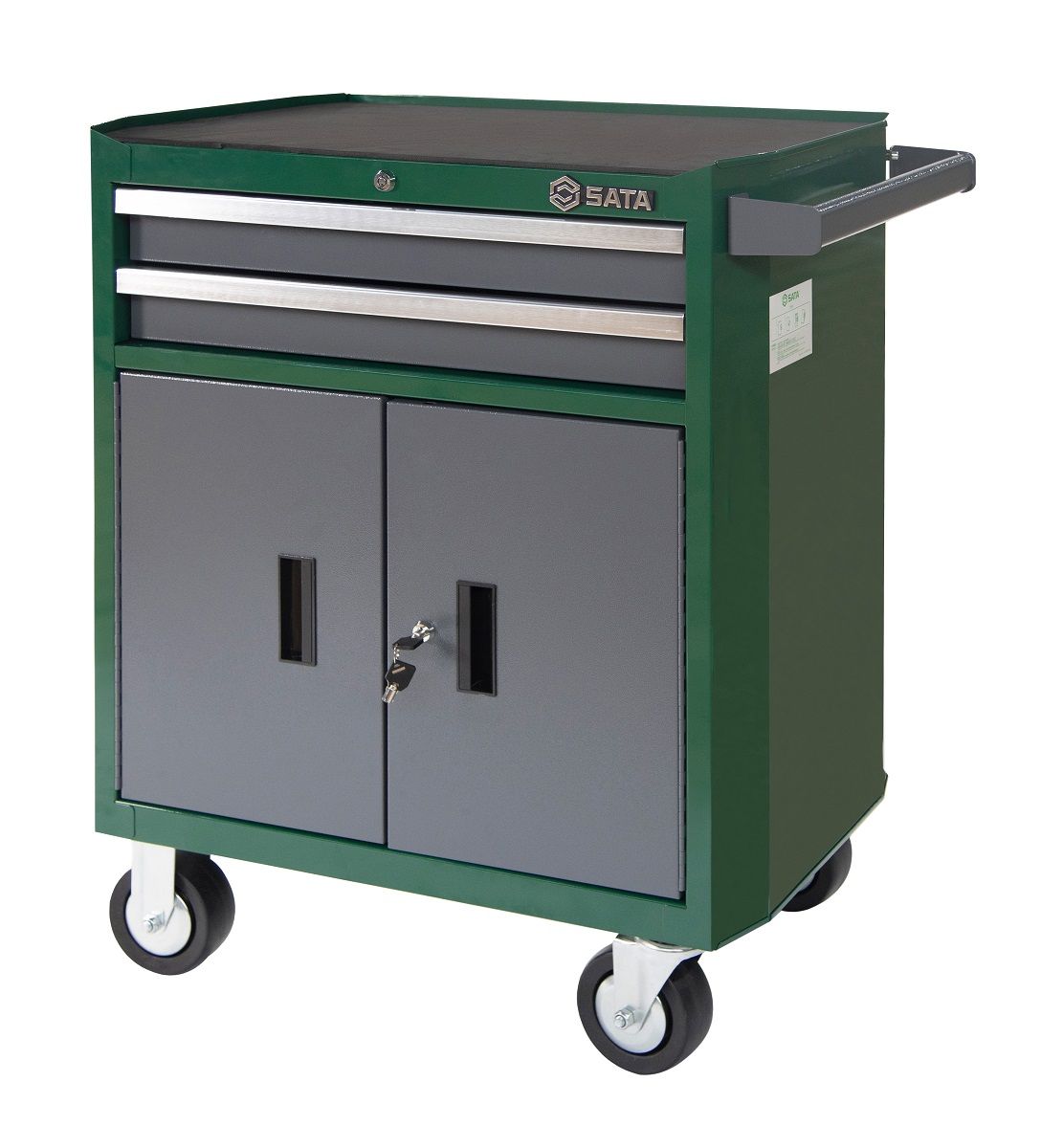 SATA 2 LAYER DRAWER TOOL CART 770X470X896MM / CABINET TROLLEY / TOOLS TROLLEY / TOOLS CART / TOOLS STORAGE / SATA 95123