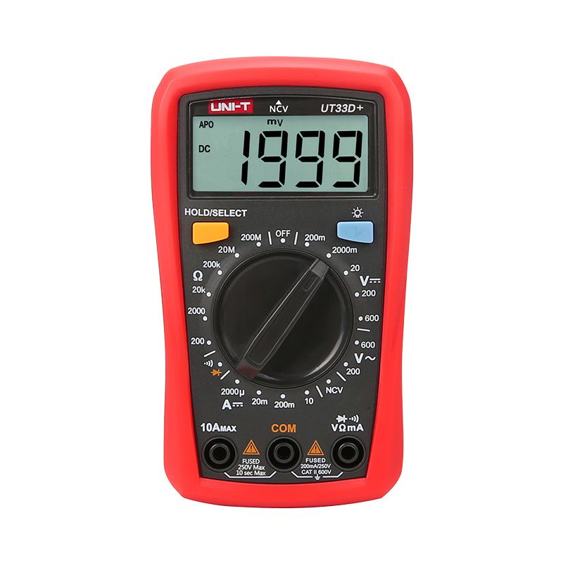 UNIT UT33D+ DIGITAL MULTIMETER