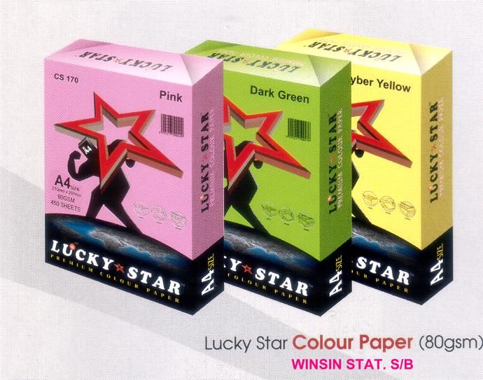A4 PAPER COLOUR 80G 450'S (DARK COLOUR) CS200-CS250