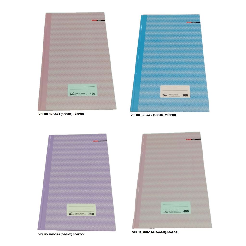 VPLUS COVER F4 BOOK FOOLSCAP 200PGS