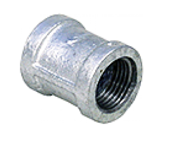 ATKC Galvanized Iron (GI) Fittings Equal Socket 1"