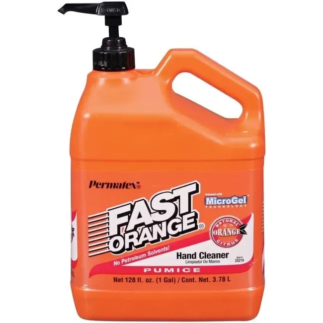 0PERMATEX Fast Orange Fine Pumice Hand Cleaner