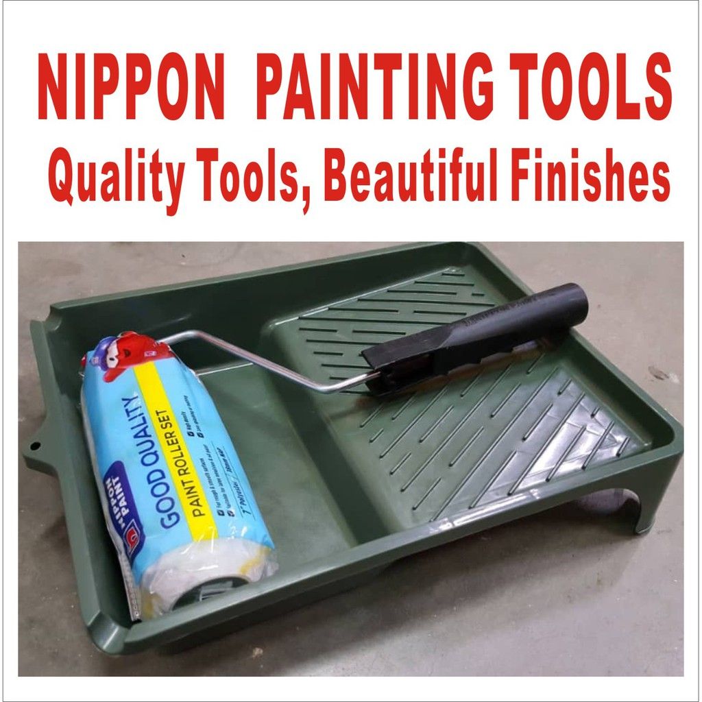 NIPPON PAINTING TOOLS NIPPON PAINT ROLLER TRAY SET