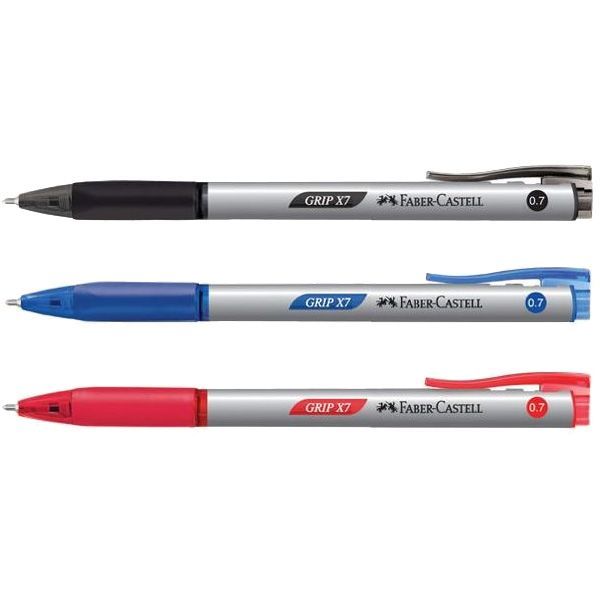 FABER-CASTELL GRIP X7 (F) 0.7MM BALL PEN