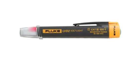 FLUKE LVD2 NONCONTACT LED LIGHT VOLTAGE TESTER WITH FLASHLIGHT