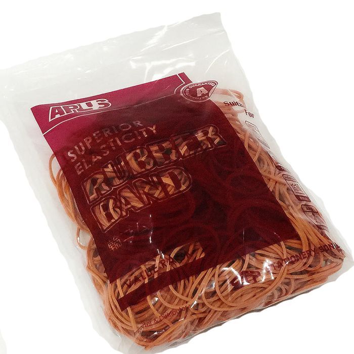 RUBBER BAND (BROWN COLOUR) - PACKING BY PACKET +- 200GM