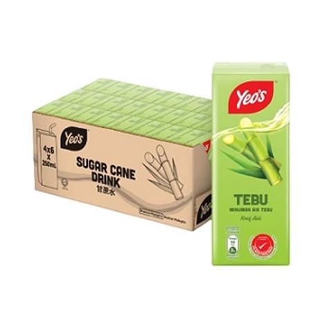 YEO'S SOFT DRINK (250ML X 24'S ) /250ml / SOFT DRINK