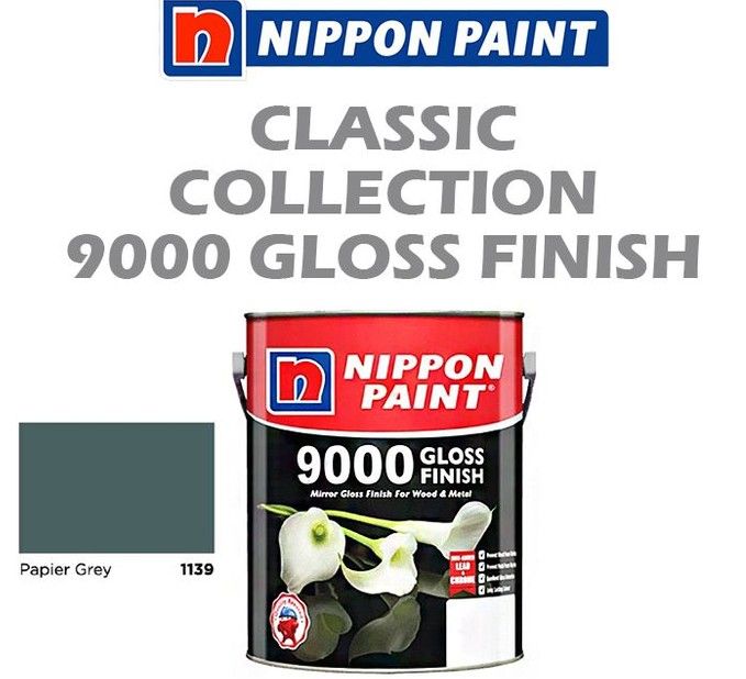 Nippon 9000 Gloss Finish - Papier Grey 1139