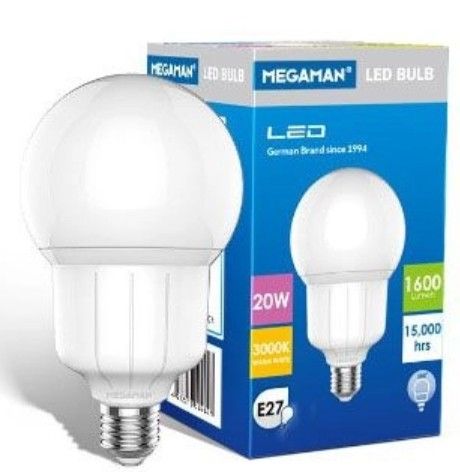 SE SETIA ELECTRIC MEGAMAN LED BULB E27 20W 6500K