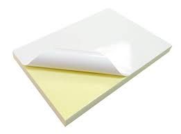CIC A4 Glossy Sticker Paper Printing Label (100 Sheets)