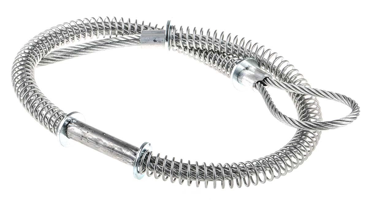 Others *RS PRO 965mm Long Galvanised Steel Hose Whipcheck, 1-1/2in Hose Size Compatibility