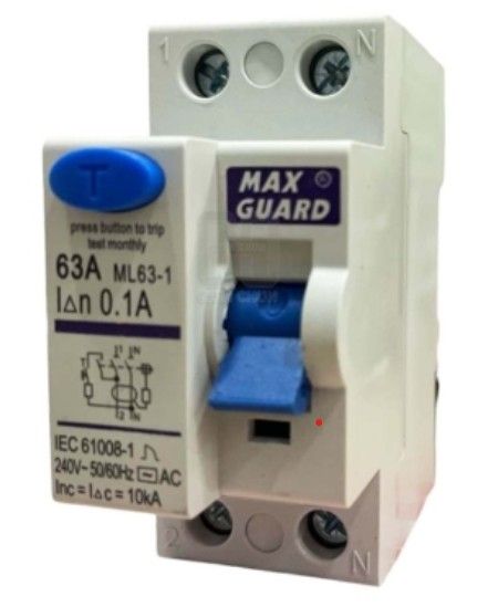 SE SETIA ELECTRIC MAXGUARD 63A 2POLE 100mA RCCB