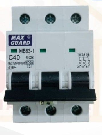Maxguard MCB 10A 1 Pole (SIRIM / JKR)