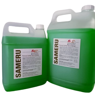 Pencuci Lantai dgn Bau Serai Wangi campuran Limau Nipis 5 liter