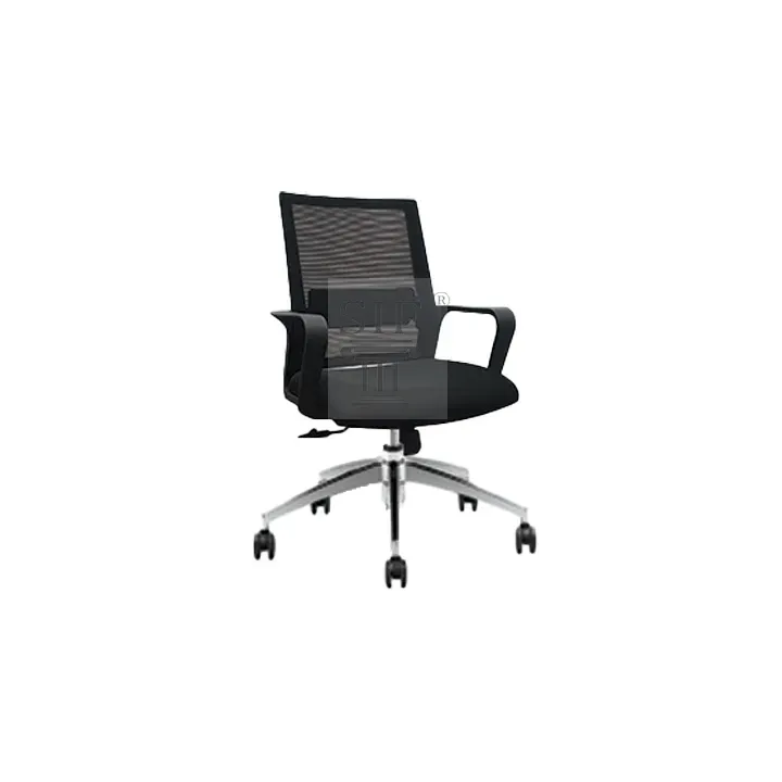 QP ERGONOMIC BLACK MESH OFFICE CHAIR FM108L LOW BACK