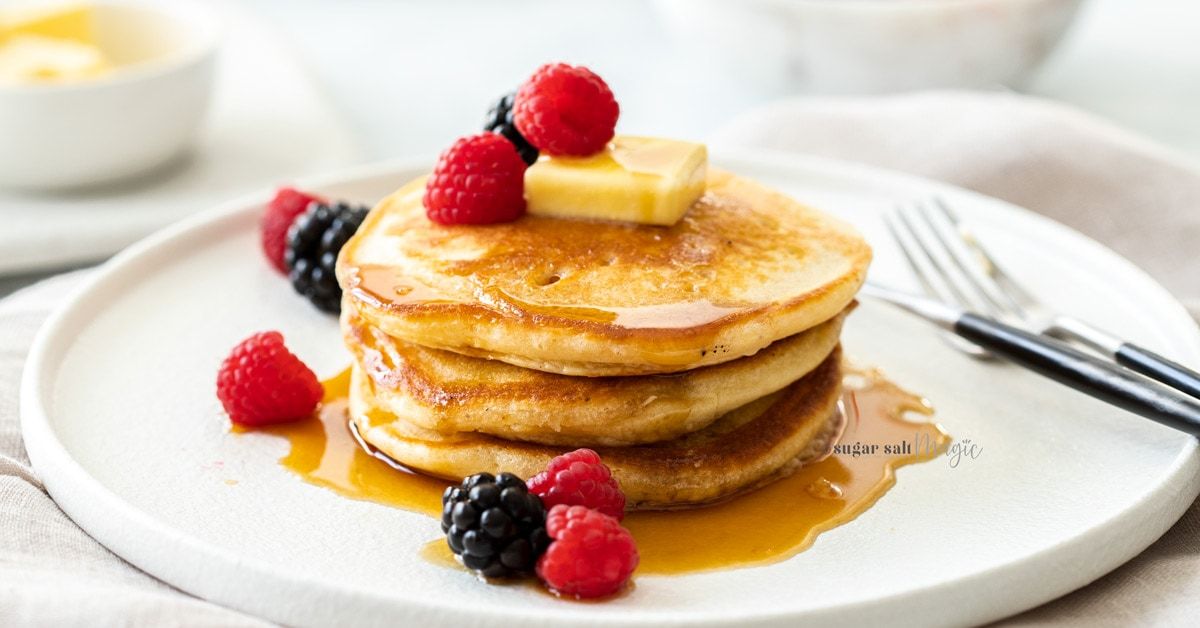 Pancake 3 Pieces with Syrup