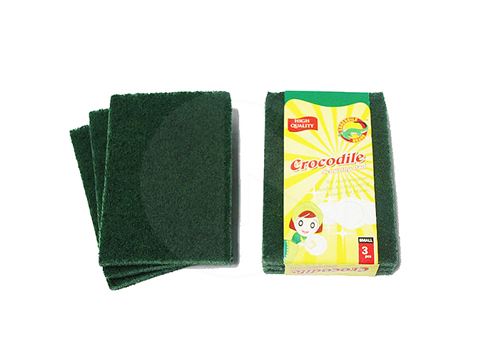 CROCODILE Sponge with Green Pad