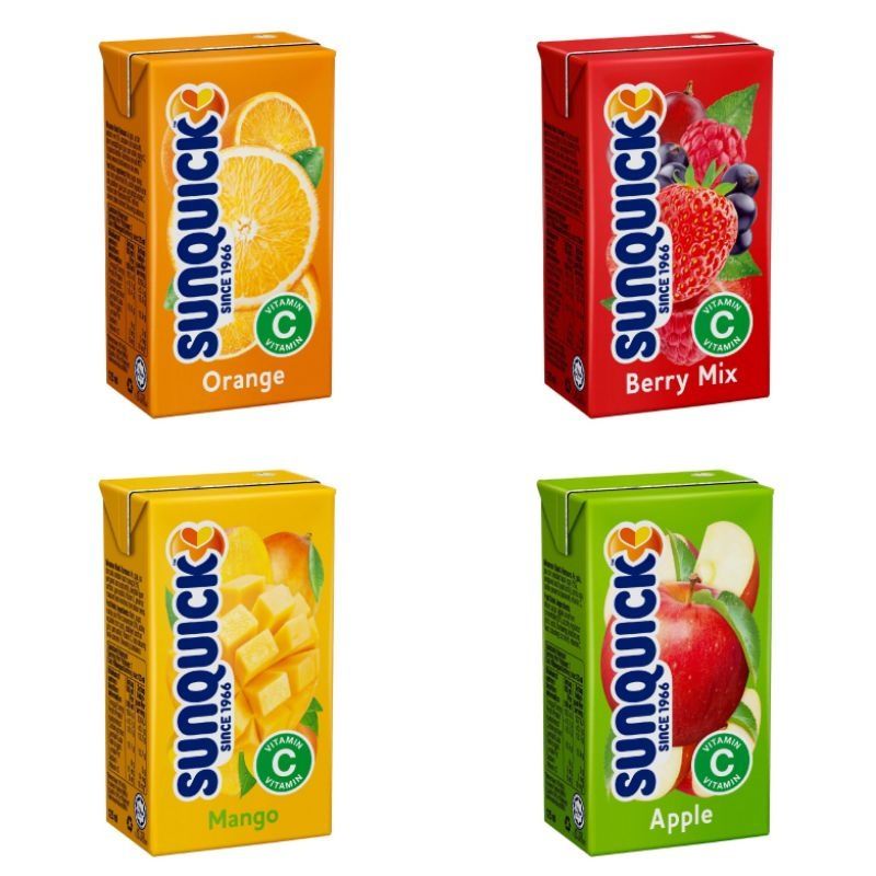 SUNQUICK FRUIT DRINK 24S X 125MM  (ALL FLAVOUR)