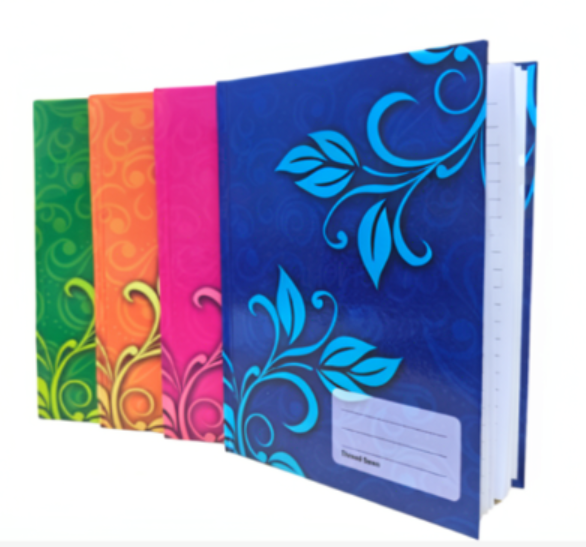 SEALION Hard Cover Square Book F5 / Buku Kulit Keras - 120 pages, 200 pages, 300 pages, 400 pages