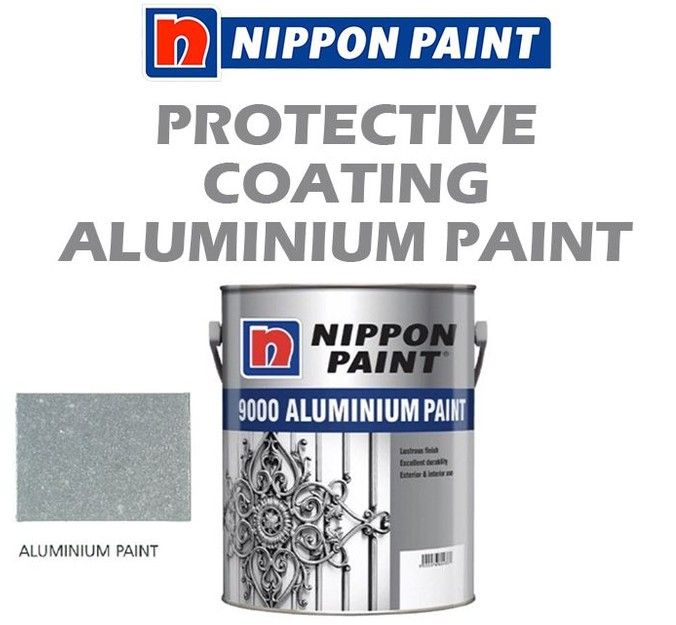 Nippon High Performance Protective Coating - 9000 Aluminium Paint
