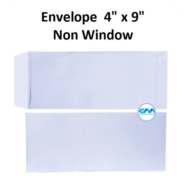 QP WHITE NONWINDOW ENVELOPE 4FT X 9FT