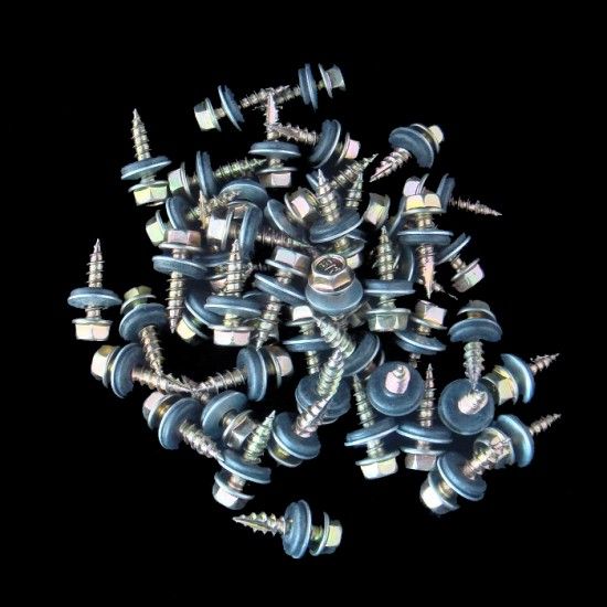 ATKC Self Tapping Screw TD675HW(ZY) #12 x 75.0mm Zinc Yellow (50PCS/PKT)
