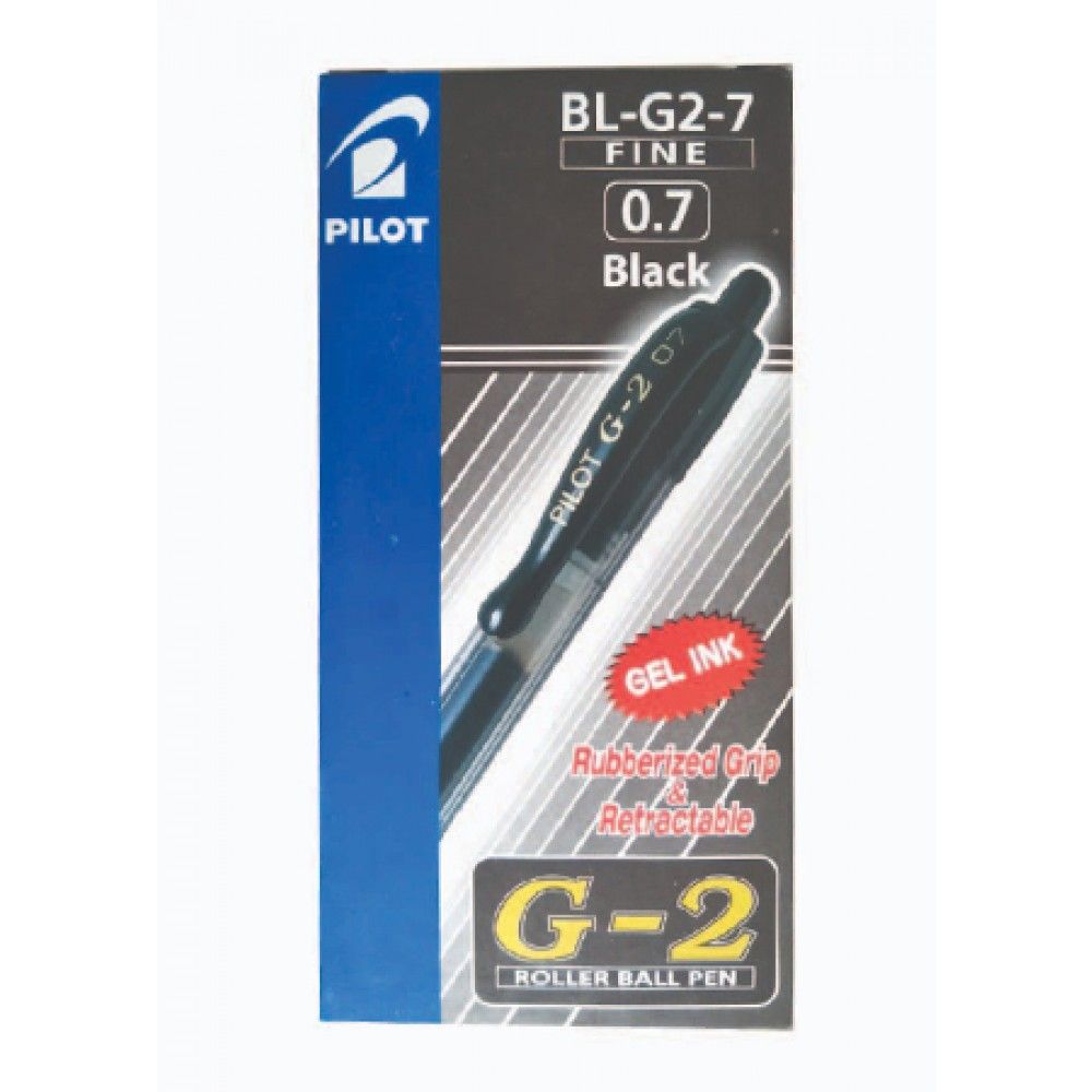 Pilot G2 Gel Ink 0.7mm - Black