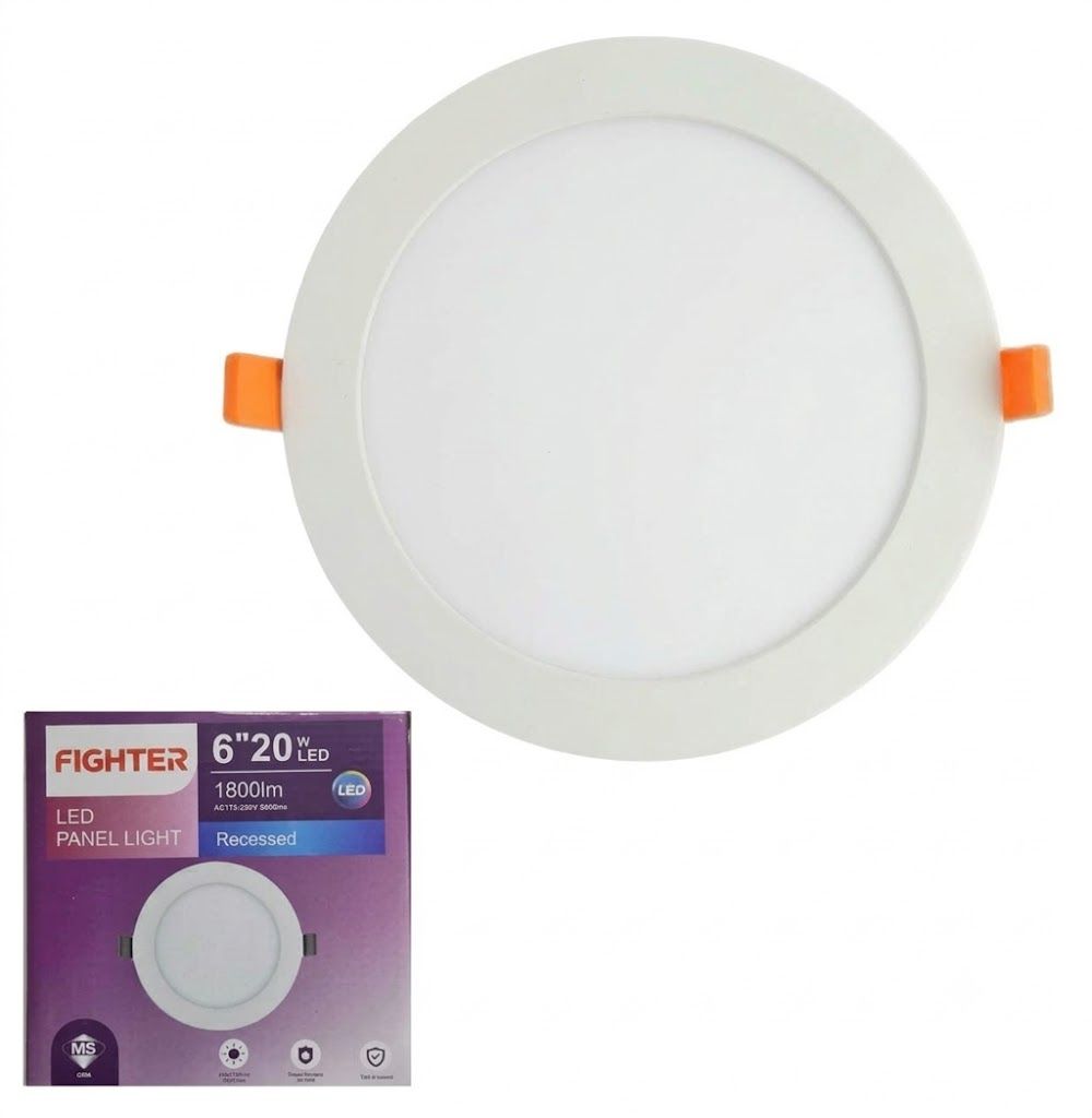 SE SETIA ELECTRIC FIGHTER DOWNLIGHT 6" 20W ROUND 6500K