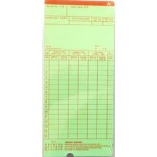 QP PUNCH CARD PC 320 100'S (GREEN)