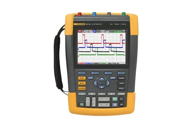 Fluke 190-104 FLUKE-190-104-III-S Fluke-190-104-iii-s,scopemeter 4 Channel 100mhz Color Scc