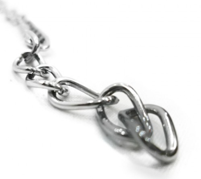 ATKC Ornamental Chrome Finish Link Chain 1.6MM (T) x 20M (L)