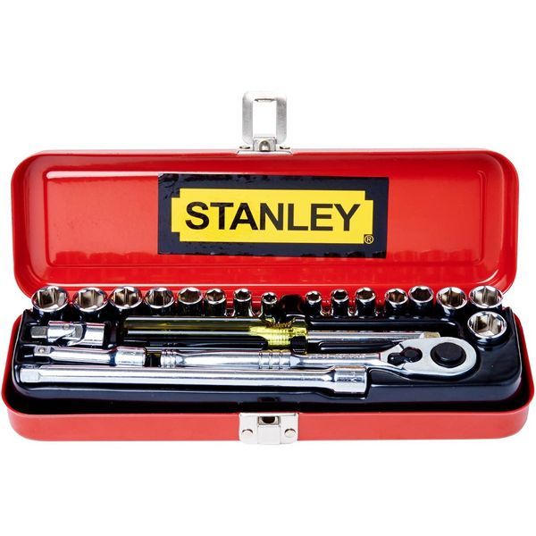 Stanley SKT SET 1/4"DR 21PC 6PT M&I