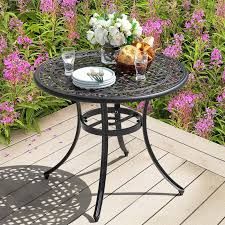 NA Garden Outdoor Round Table Cast Iron