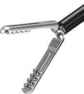OLYMPUS Jaws insert "HiCura", 5 x 250 mm, Clinching, monopolar