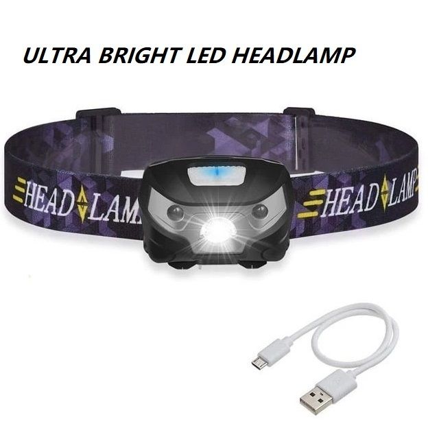 HeadLamp 5000LM USB Charging