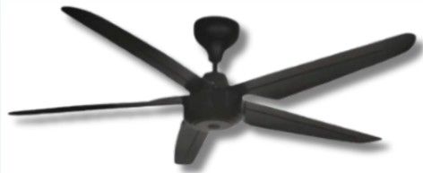 SE SETIA ELECTRIC GLS LIGHTING 54" DC  CEILING FAN (BLACK)
