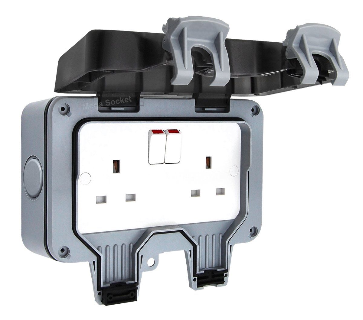 SE SETIA ELECTRIC HEIGHT MP2 13A DOUBLE WATERPROOF SWITCH SOCKET